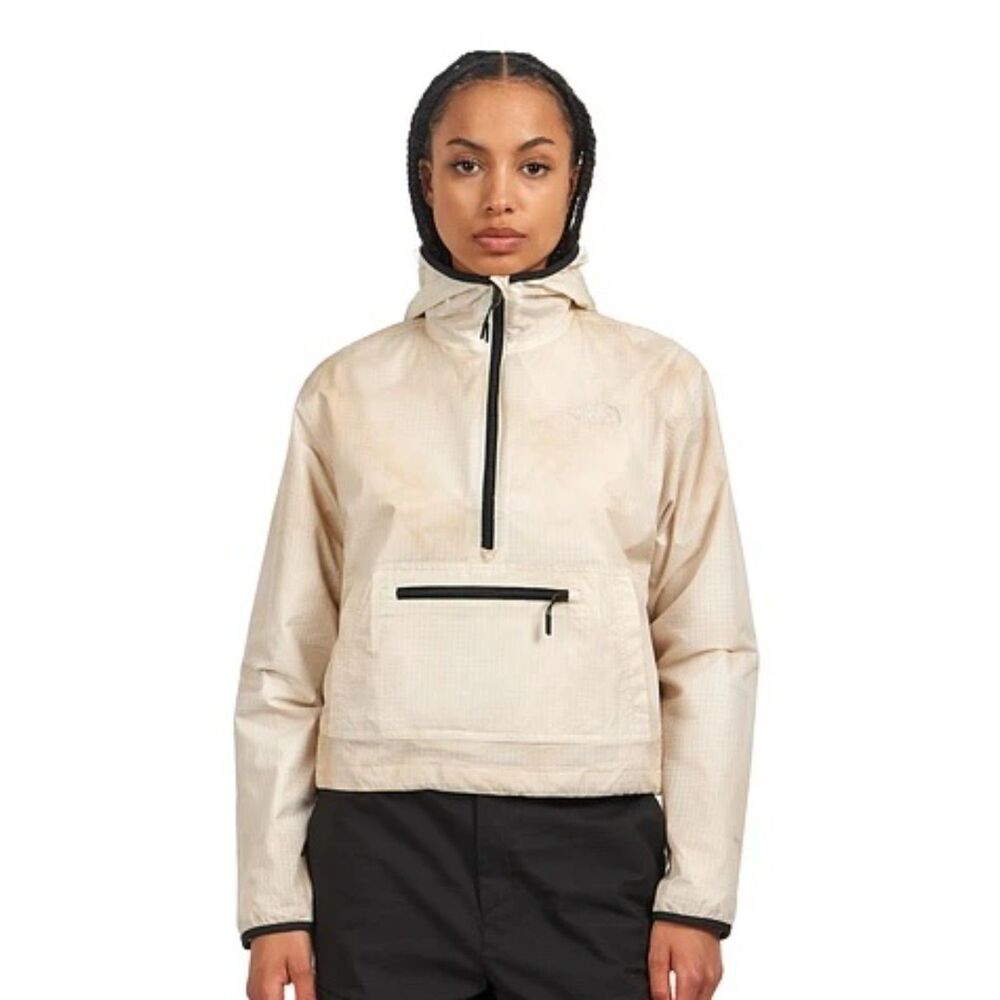 The North Face Womens Small‎ Botanic Dye Wind Jacket Great Sand Beige Gorpcore